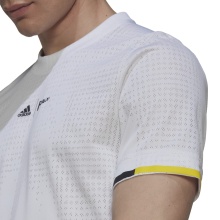 adidas Tennis-Tshirt London Freelift weiss Herren